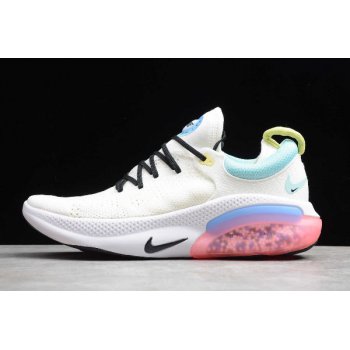 2019 Nike Joyride Run Flyknit White Blue/Black-Pink AQ2730-101 Shoes